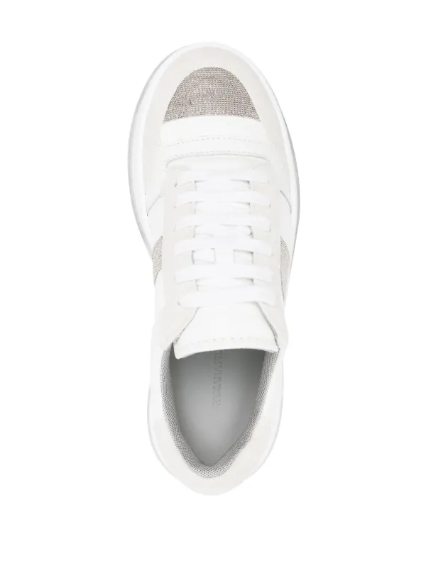 スニーカー FABIANA FILIPPI Women Sneakers ASDP04A580 X872 WHITE FABIANA FILIPPI Leather Sneakers (FABIANA FILIPPI/スニーカー