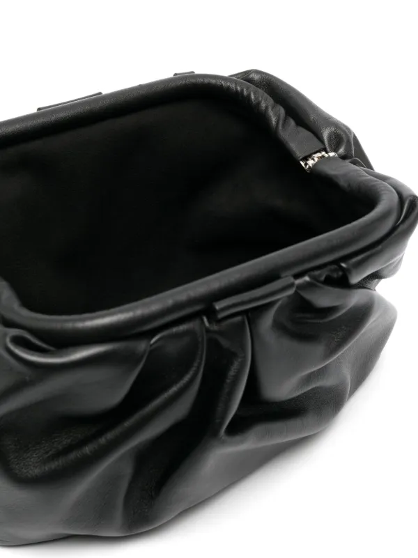 ショルダーバッグ・ポシェット FABIANA FILIPPI Woman Shoulder bag Black BGD275A081L427 825 Fabiana Filippi clasp-fastening Leather Shoulder Bag | Black