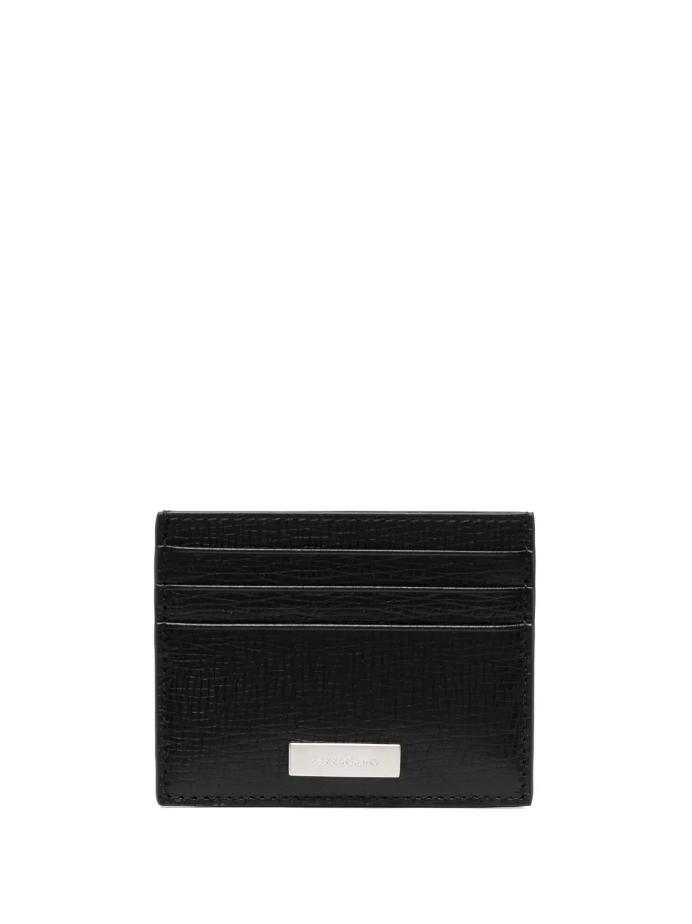 Ferragamo logo-plaque leather wallet | Black | Image 1