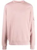 Herno crew-neck cotton sweatshirt - Pink