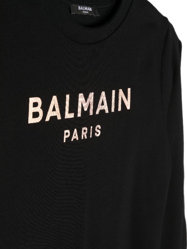 Balmain Kids ロゴ スウェットワンピース - Farfetch