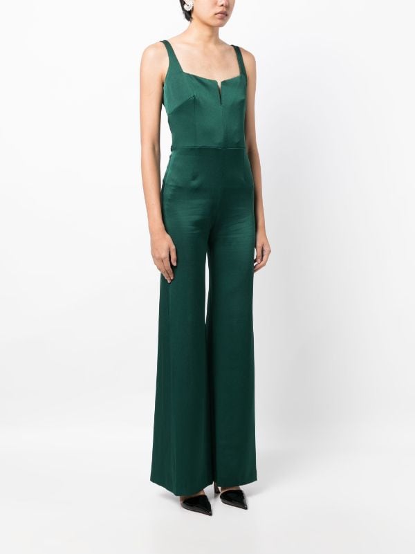 Galvan London Sleeveless Corset Jumpsuit - Farfetch