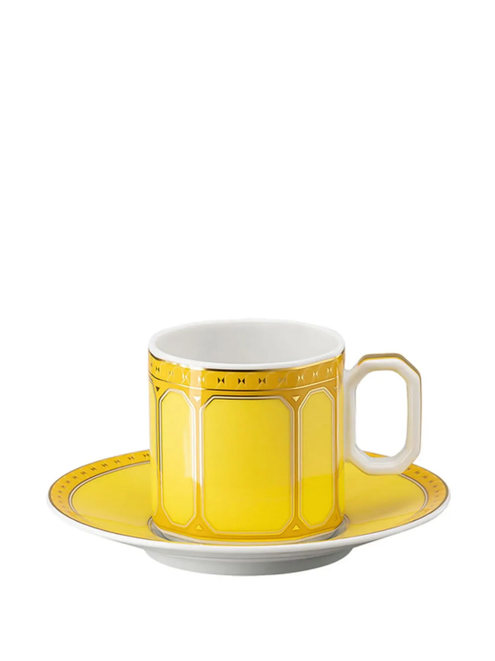 ROSENTHAL DUO EXOTIC Porzellan Ambrogio Pozzi weiß/grün 70er ROSENTHAL DUO EXOTIC Porzellan Ambrogio Pozzi weiß/grün 70er