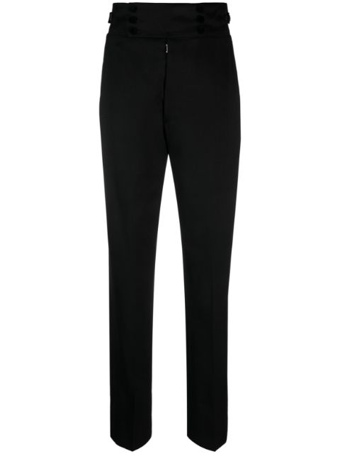 Maison Margiela four-stitch tapered wool trousers