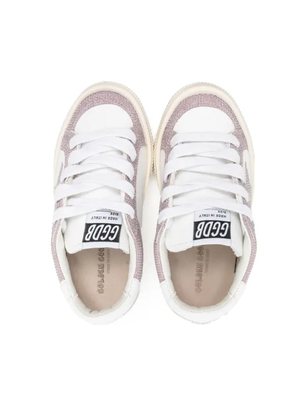 Golden Goose Kids rhinestone embellished low top Sneakers Farfetch