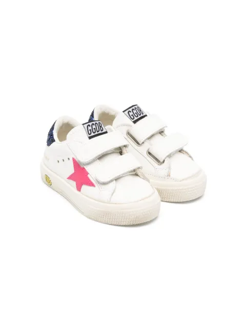 Golden Goose Kids star-patch low-top sneakers