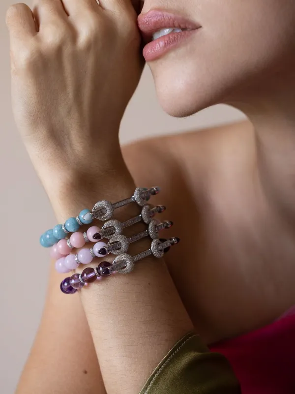 アガット 10K オパールダイヤモンド ブレスレット K10MPG オパール