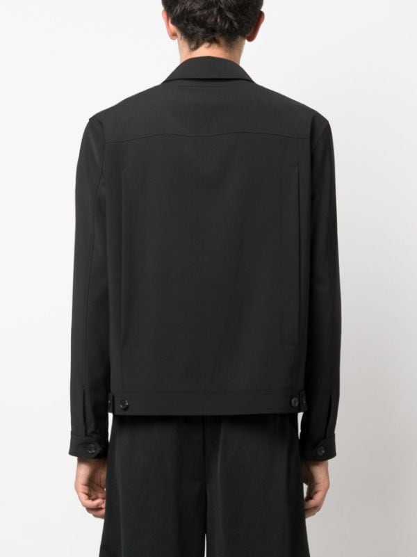 Helmut Lang zip-up Tailored Shirt Jacket - Farfetch