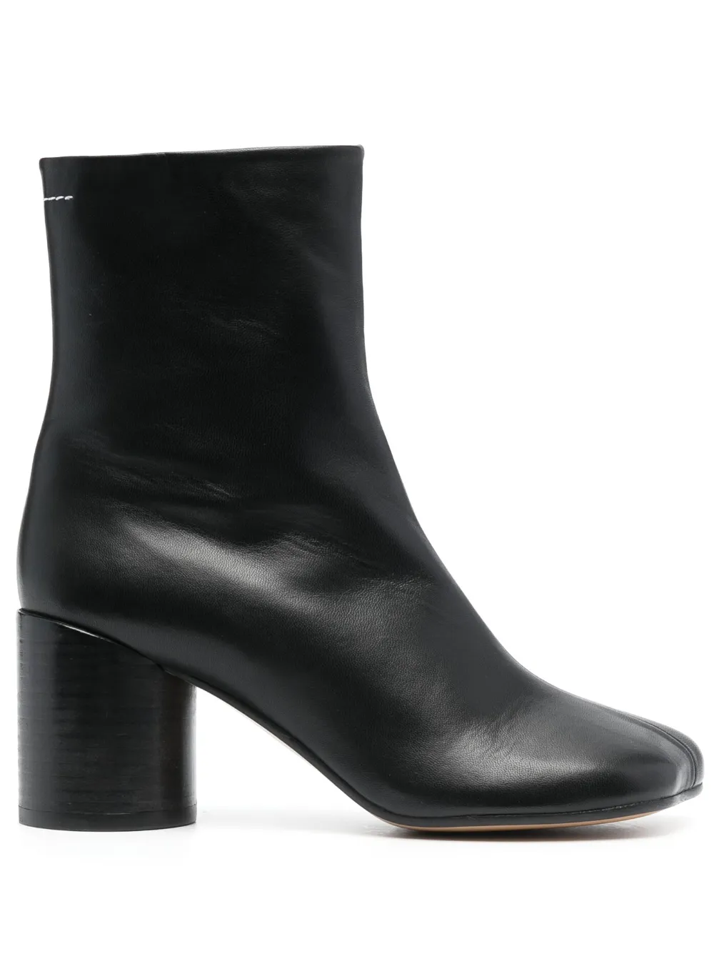 mm6 maison margiela bottines anatomic 70 mm - noir