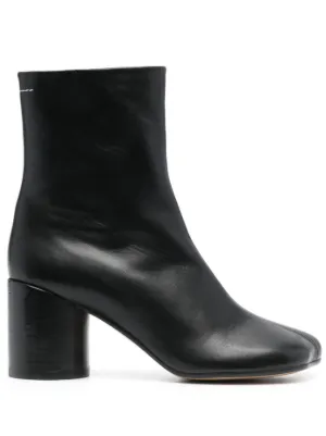 Mm6 maison margiela 2025 leather ankle boots