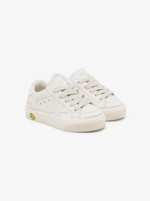Golden Goose Kids May star-patch sneakers