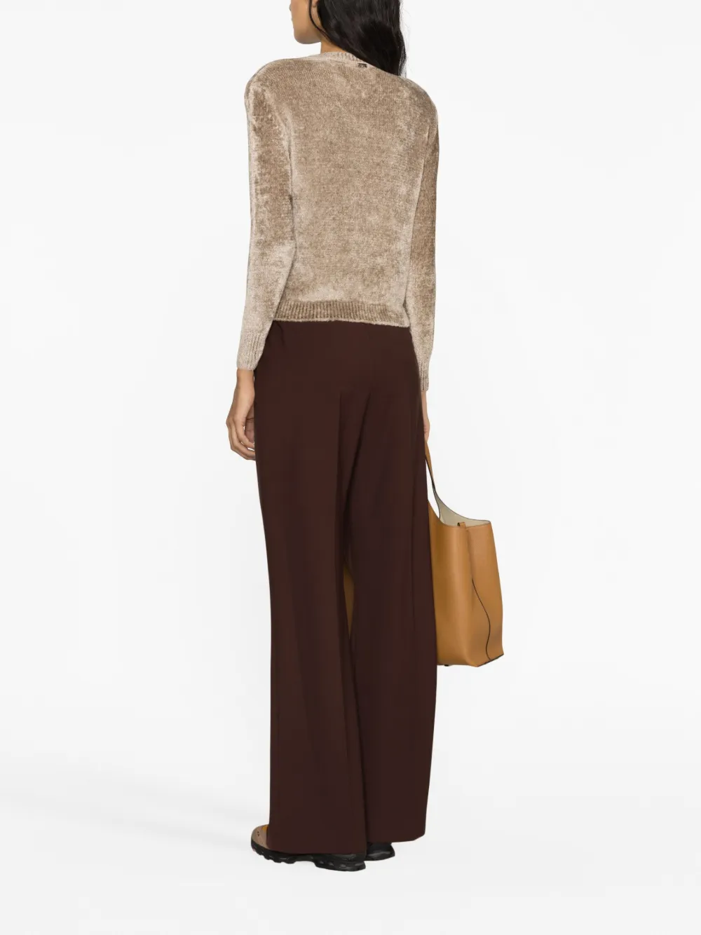 Herno Resort Chenille Jumper In Neutrals