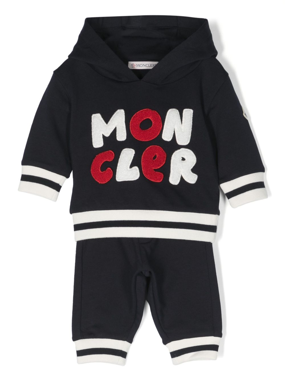 Junior hot sale moncler tracksuit