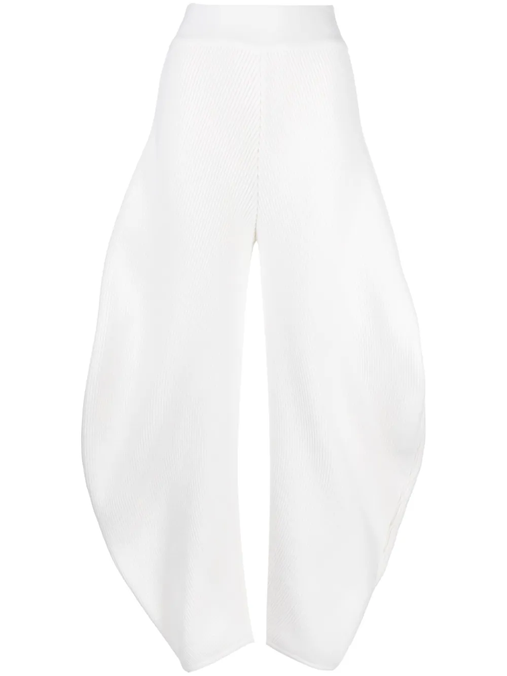 Alaïa oversize-leg high-waist trousers | White | Image 1