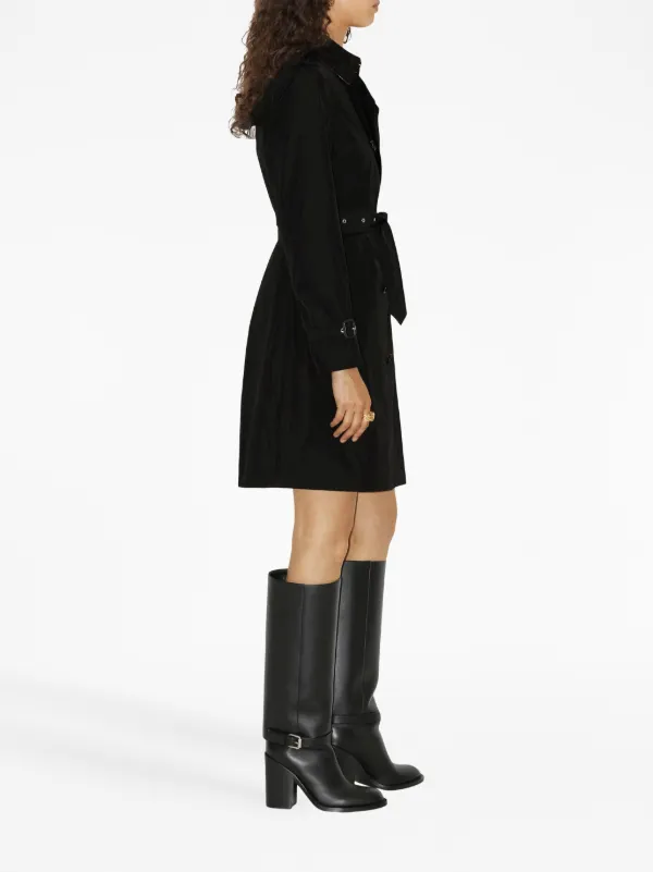 Burberry Kensington double-breasted Trench Coat | Black