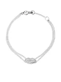TANE México 1942 Bésame chain-link bracelet - Silver