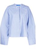 Nackiyé Breathtake plaid-check print shirt - Blue