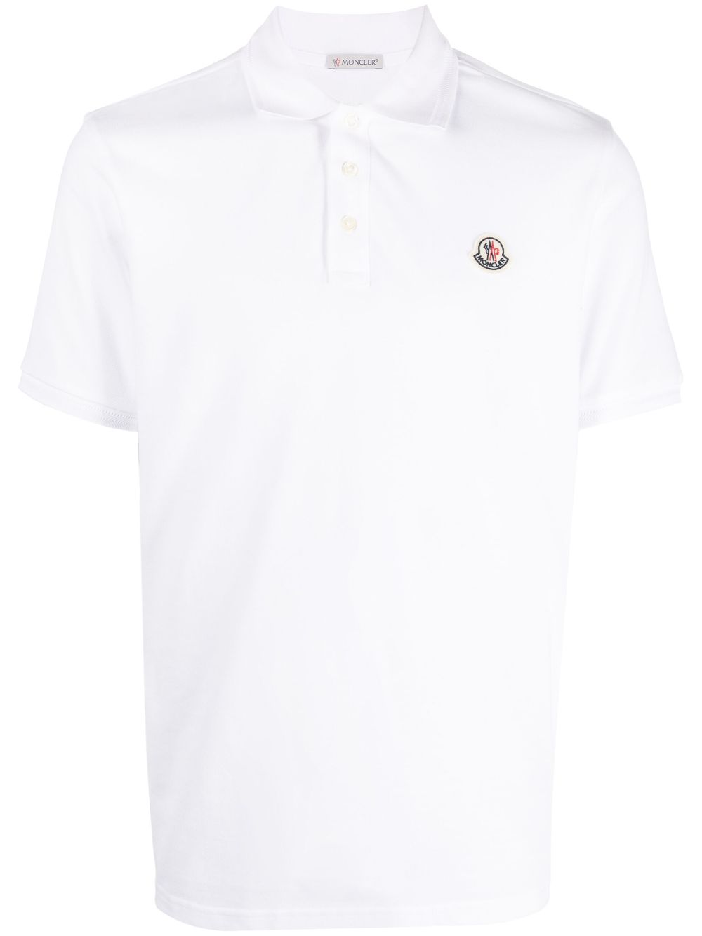 Moncler logo-embroidered Cotton Polo Shirt - Farfetch