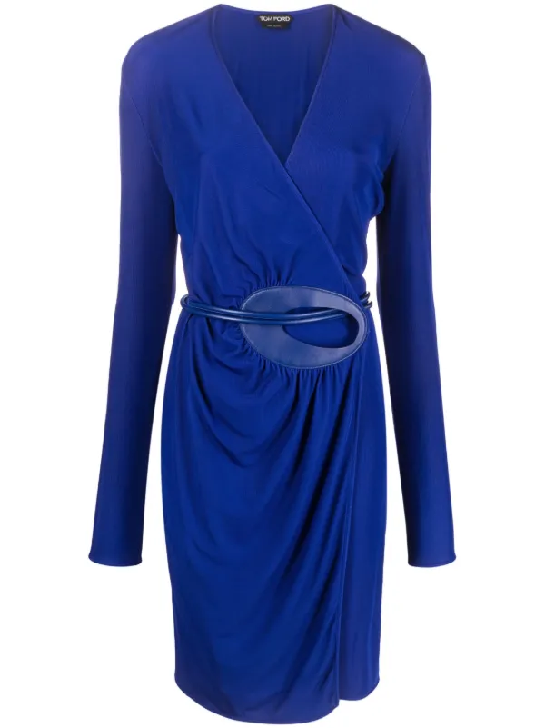 Belted wrap dress best sale