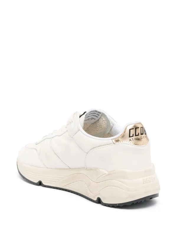 Golden Goose｜SNEAKERS (GWF00215 F005342 11700) Golden Goose Running Sole Leather Sneakers | White | FARFETCH