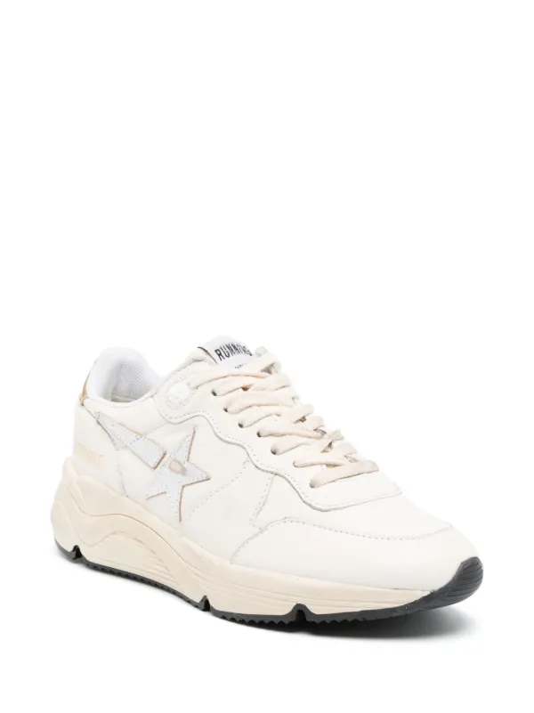 Golden goose cheap running sole white