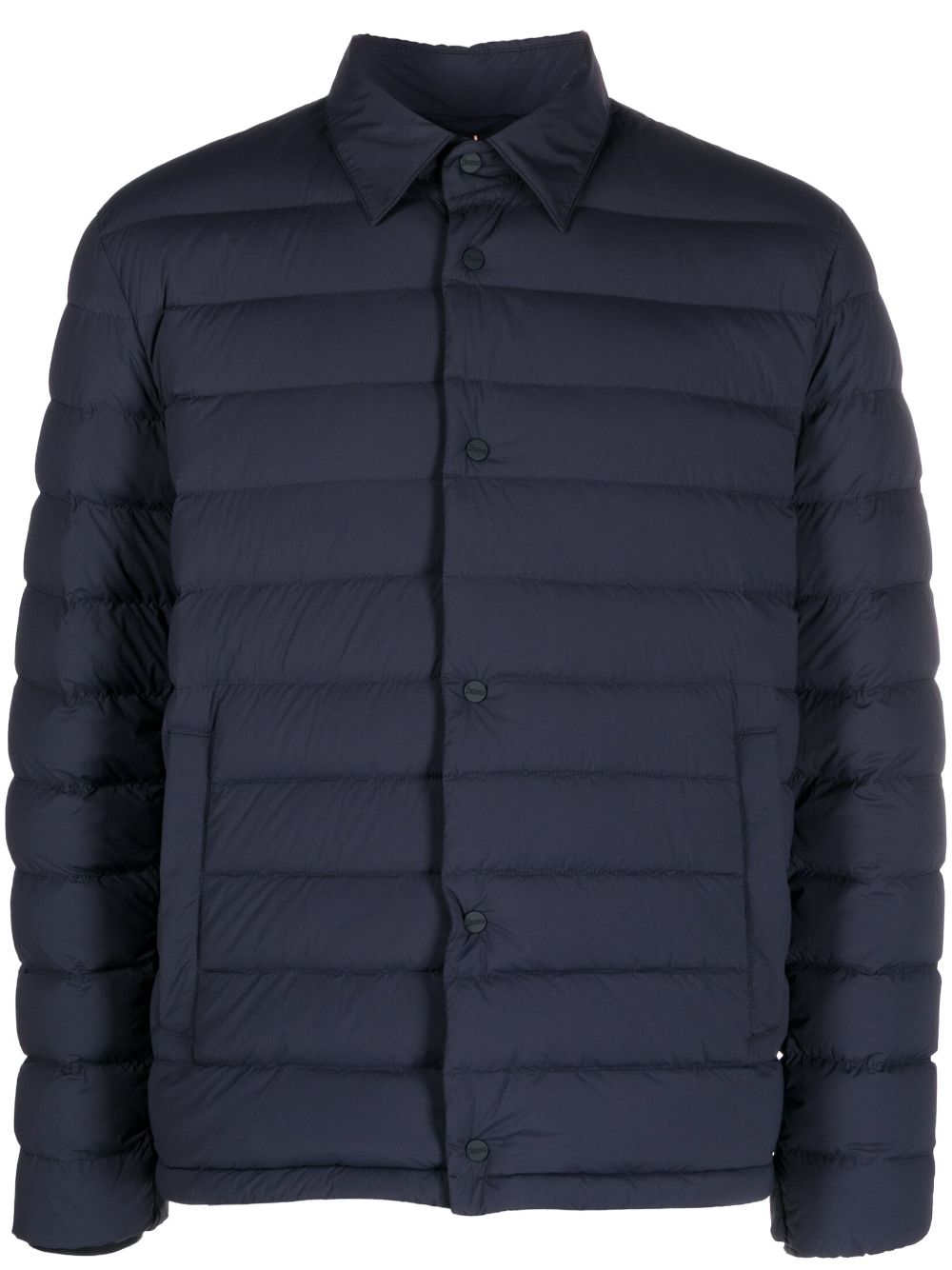 Herno padded down-feather jacket - Blue