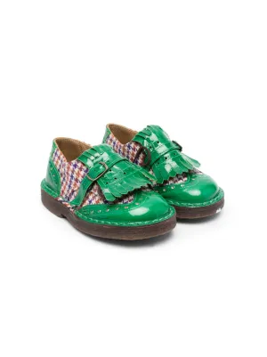 green emerald velvet dress Green and White Dress Shoes ​| Spectators main image 1