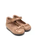 Pèpè bow-detail ballerina shoes - Brown