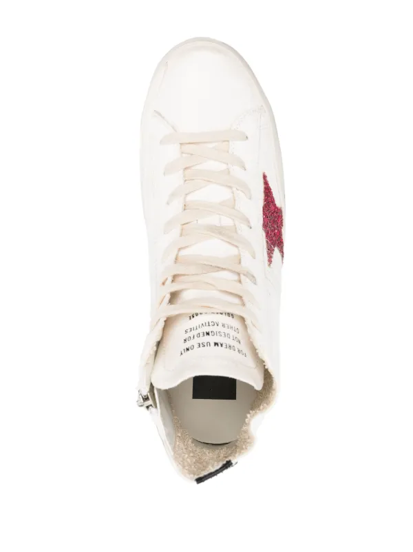 Golden Goose Francy ハイカット スニーカー | ホワイト Golden Goose Francy ハイカット スニーカー | ホワイト