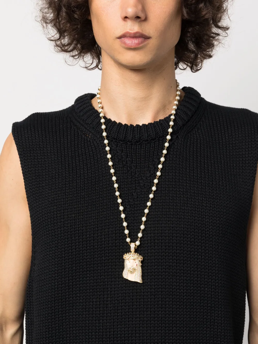 ブランドGHOSTGHOST  JESUS PIECE NECKLESS GOLD 新品未使用品