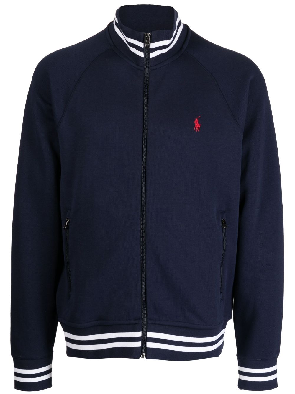 Polo Ralph Lauren logo-embroidered zip-up Jacket - Farfetch