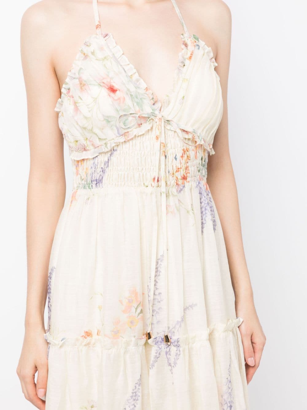 Shop We Are Kindred Primrose Floral-print Maxi Dress In Neutrals