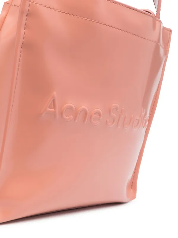 Acne Studios Mini logo embossed Tote Bag Farfetch