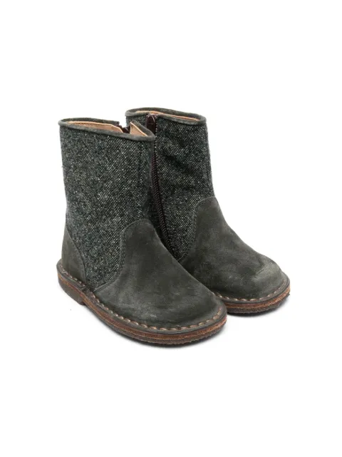 Pèpè contrast-panel ankle boots