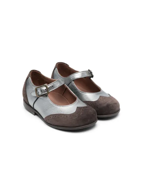 Pèpè two-tone ballerina shoes