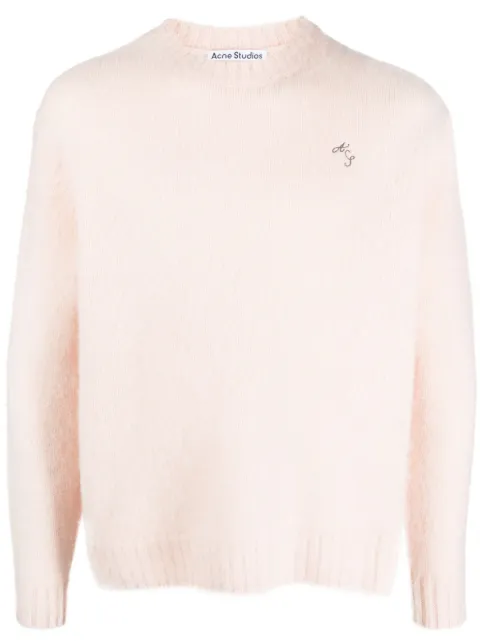 Acne Studios suéter con cuello redondo