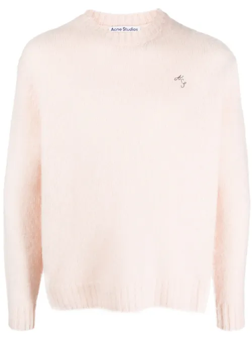 Pull en laine à col rond - Acne Studios - Modalova