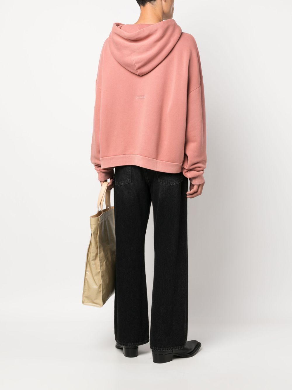 Acne Studios Katoenen hoodie - Roze