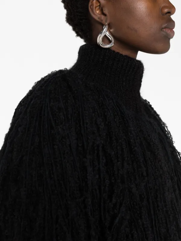 定価31万) バイ マレーネ ビネガー - あわせる レザー&ファー ストール 