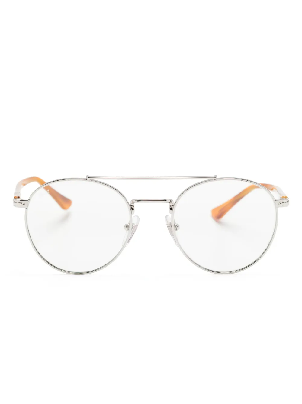 Persol PO1009S round-frame sunglasses | Silver | Image 1