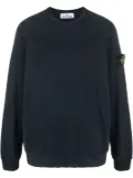 Stone Island Compass patch cotton sweatshirt - Blue