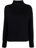 Drumohr roll-neck merino-wool sweater - Blue