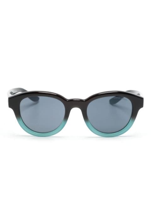 Giorgio Armani Sonnenbrille mit rundem Gestell