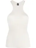 ANDREĀDAMO halterneck tank top - Neutrals