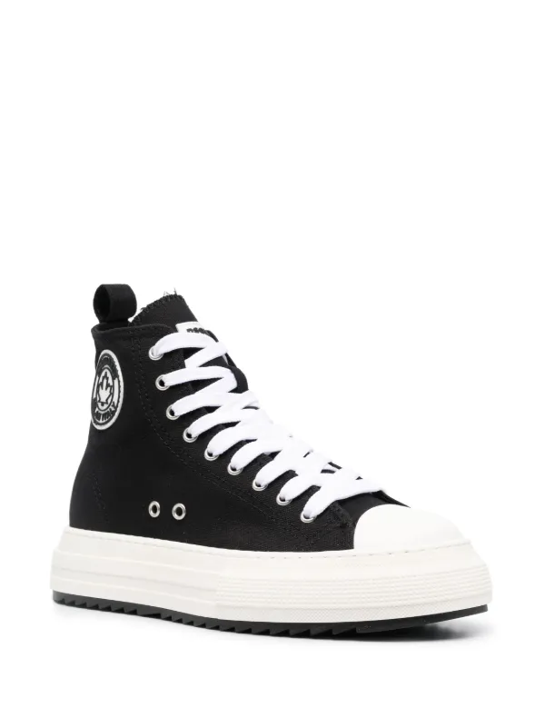 DSQUARED2 プラットフォーム ハイカットスニーカー | ブラック 