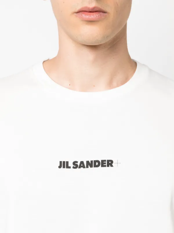 Jil Sander logo-print long-sleeves Cotton T-shirt - Farfetch