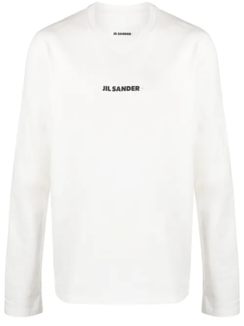 T-shirt en coton à logo imprimé - Jil Sander - Modalova