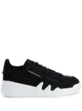 Giuseppe Zanotti Talon cotton low-top sneakers - Black