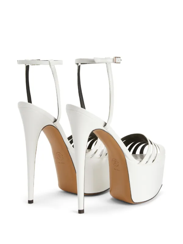 サンダル・ミュール ALEXANDRE VAUTHIER AVI2004 007 Sandals llic Alexandre Vauthier crystal-embellished Bow 105mm Sandals