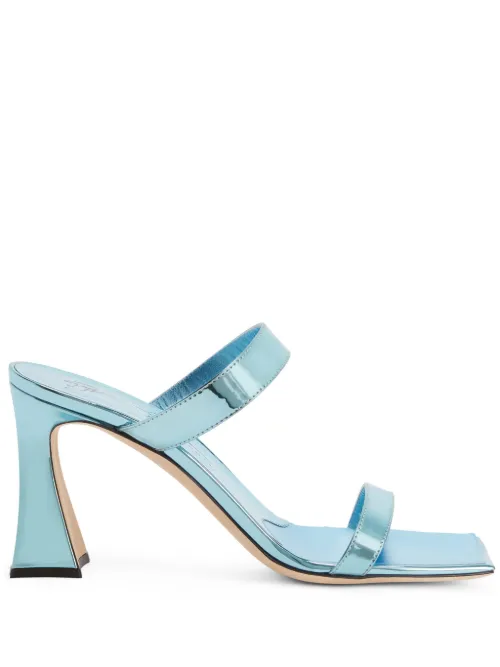 Sandales métallisées 90 mm à brides - Giuseppe Zanotti - Modalova